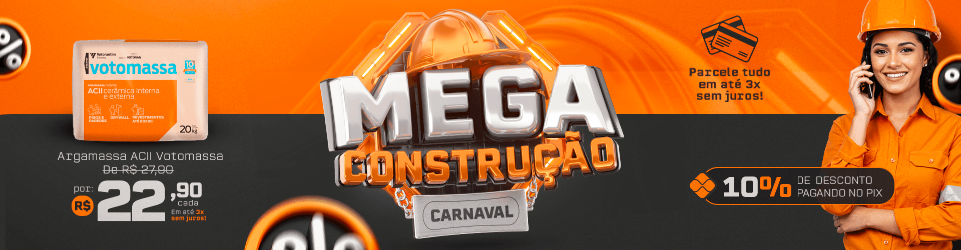 Atacado Cimento & Cal - Mega Construção