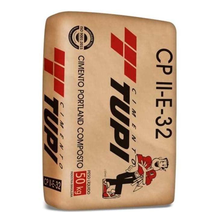 Cimento CP II 50kg – Tupi